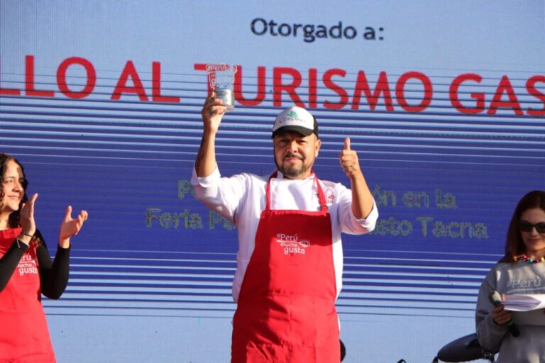 Ilo gana el reconocimiento al Desarrollo del Turismo Gastronómico en “Perú Mucho Gusto”