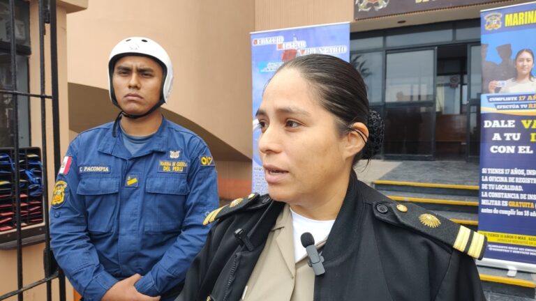 Mollendo: convocan a jóvenes al servicio militar voluntario en la Marina de Guerra del Perú 