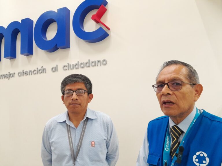 Osiptel atiende en el Centro Mac de Plaza Vea en Moquegua