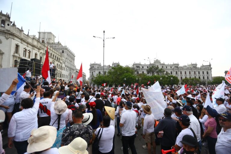 Delegación viajó a Lima para sumarse a las protestas contra Dina Boluarte