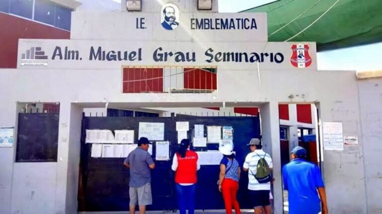 Denuncian el hurto de laptops de la I.E. Miguel Grau Seminario 