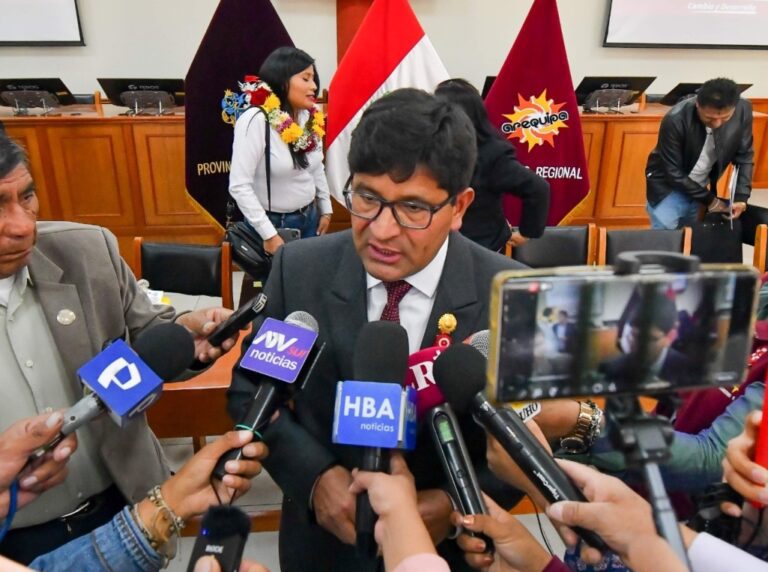 Gobernador de Arequipa: resultados de metales se encontró en hija de alcalde