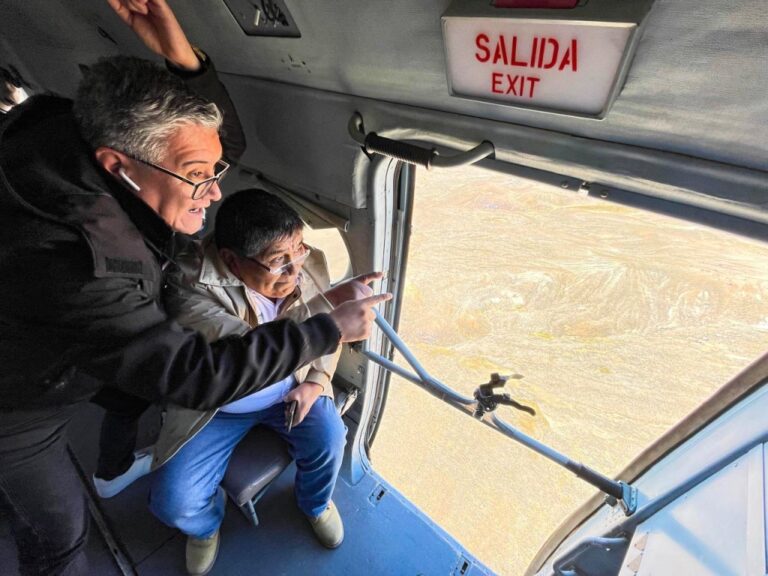 Ministro Mucho asegura que se declarará en emergencia la cuenca del río Coralaque
