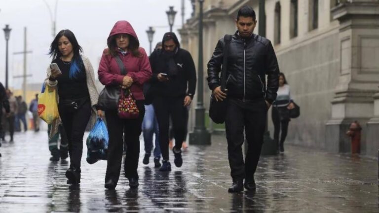 Anticiclón del Pacífico Sur: pronostican lloviznas y neblinas