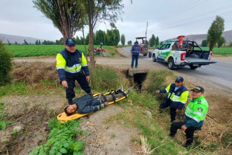 Accidente de tránsito deja un herido en Cocachacra