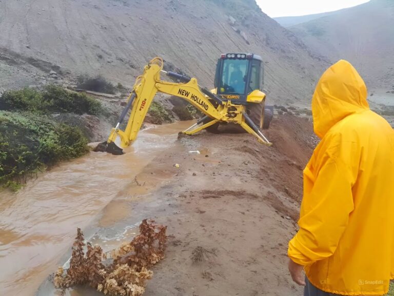 Se activan cinco quebradas producto de las intensas lluvias en Islay