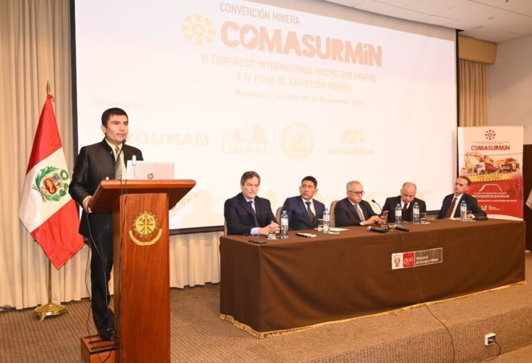 Anuncian la VI edición de Comasurmin y IV feria Moqueguamin 2024 en Moquegua