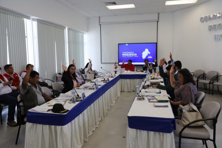 Aprueban por unanimidad la ordenanza ambiental y climática de Moquegua