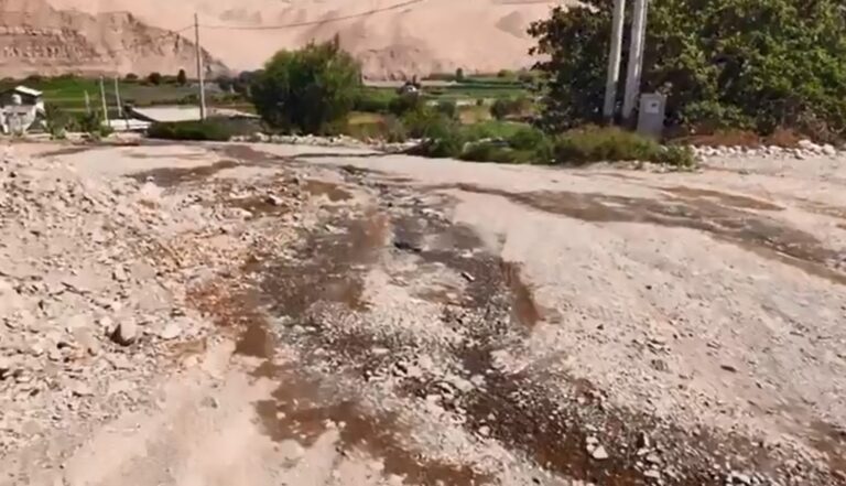 Colapso de válvula contamina cultivos en La Bodeguilla con aguas residuales de la PTAR Omo 