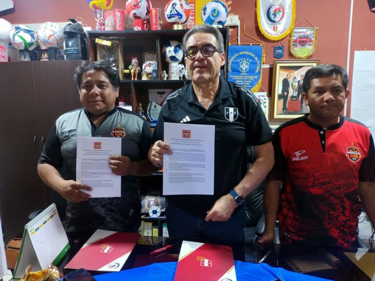 Convenio entre Liga Departamental de Fútbol y UCV beneficiará al fútbol infantil