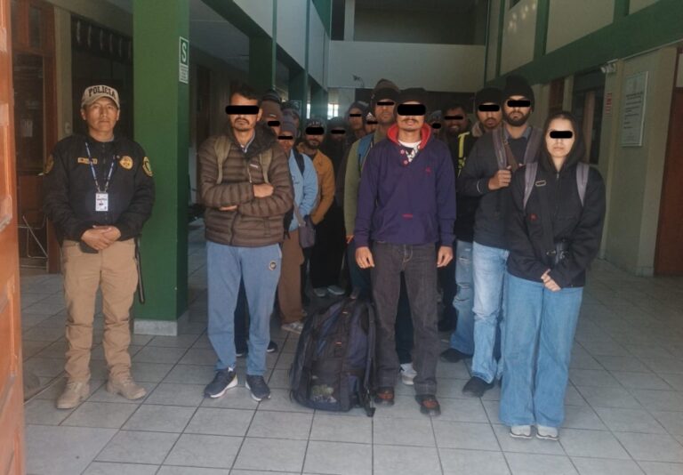 Moquegua: Detienen a 35 ciudadanos de la India que ingresaron al país ilegalmente