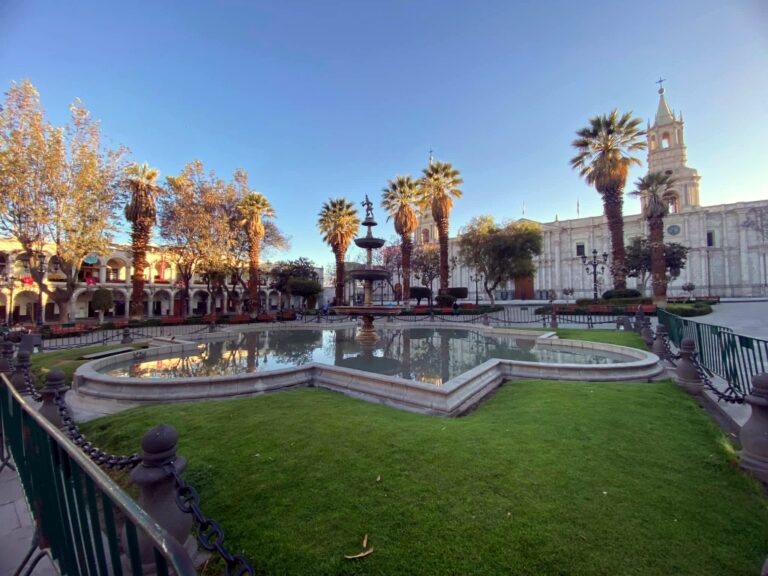 Finalizan los trabajos de restauración de la pileta Tuturutu en Arequipa