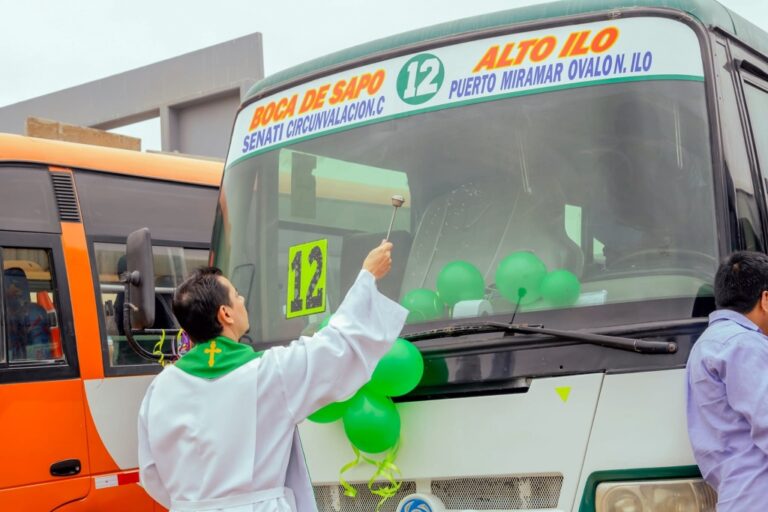 Inauguran nueva ruta de la Línea N.º 12 en Ilo