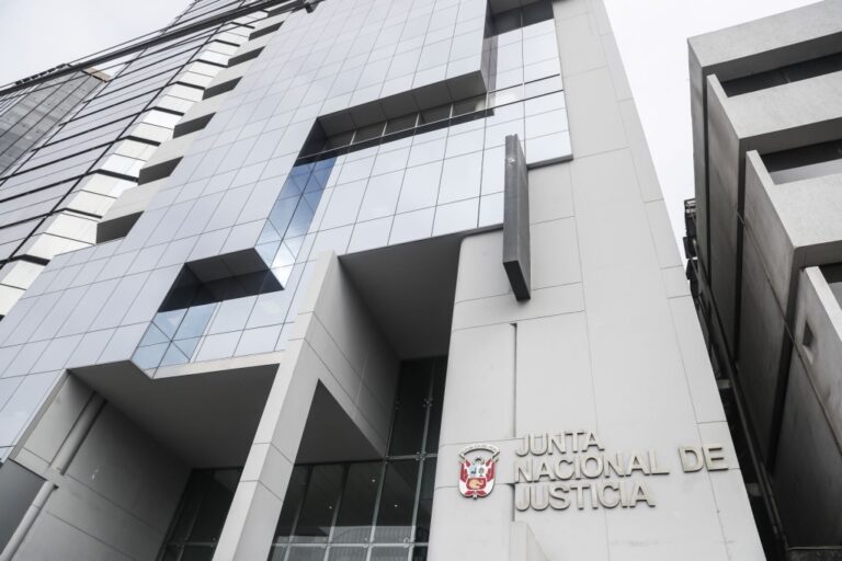 JNJ destituyó a cinco magistrados por faltas disciplinarias muy graves