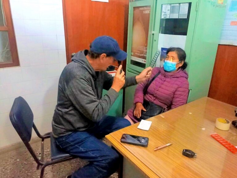 Jornada de salud visual en Cocachacra gracias a la ONG Eagle Condor
