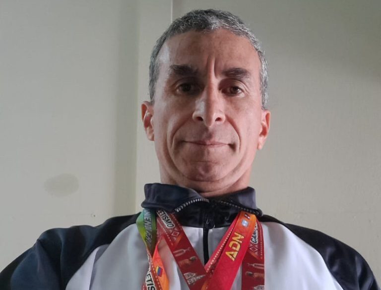 Juan Medina: atleta máster mollendino consiguió tres medallas de oro de Chile