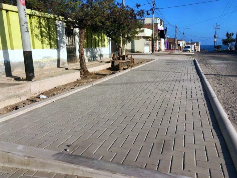 ¿Se concluirá en marzo de 2025?: obra de los 4 pueblos de Mollendo presenta 40 % de retraso
