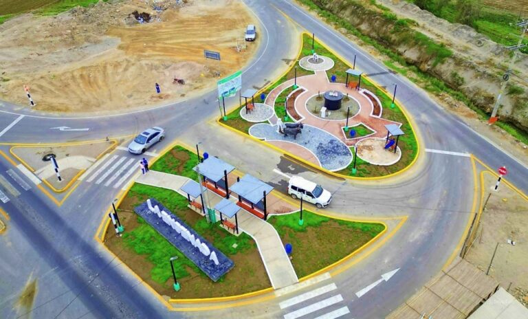 Vecinos recibieron obra vial en La Puntilla