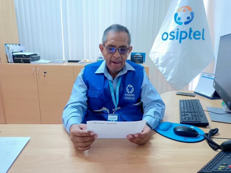 Moquegua: Osiptel atendió más de 3800 reclamos en primer semestre de 2024