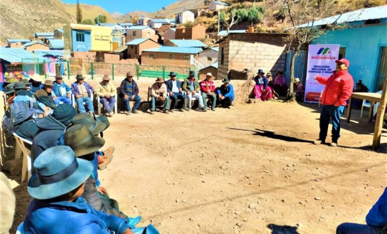 Avanza proyecto para ampliación eléctrica en Ubinas, Chojata, Lloque, Yunga e Ichuña
