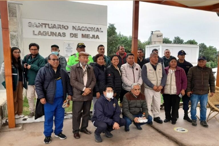 Recuperarán ecosistema del Santuario Nacional Lagunas de Mejía