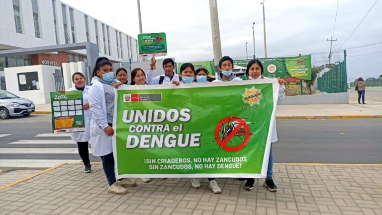 Red de Salud Islay intensifica campaña de prevención contra el Dengue