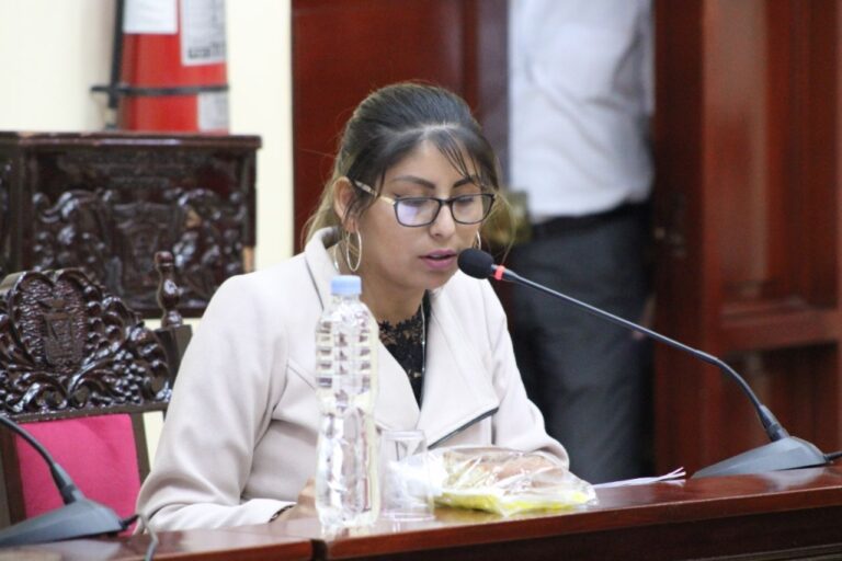 Regidora denuncia presunto favorecimiento de fondo PROCOMPITE a familiar del gerente municipal