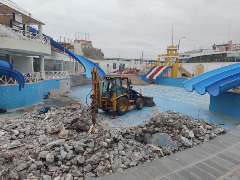 Piscina del parque acuático de Mollendo estaría lista para diciembre 