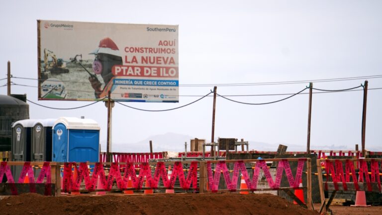 PTAR de Ilo avanza al 47% y asegura transformación ambiental y social para la provincia
