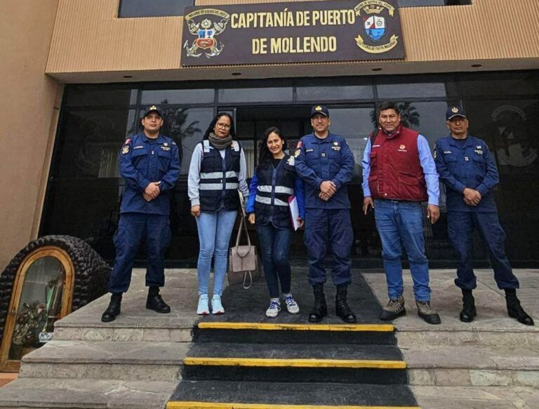 Gerencia Regional de Pesquería de Arequipa y Capitanía de Puerto de Mollendo fortalecen acciones de fiscalización