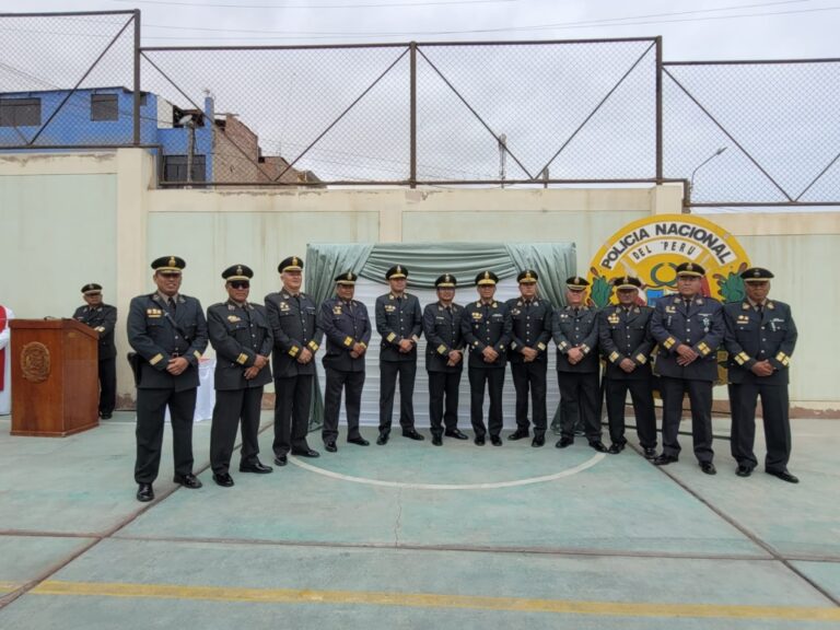 Siete efectivos policiales pasan a retiro en la provincia de Ilo