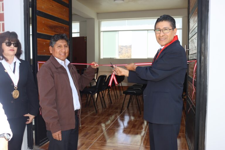 Corte de Moquegua inauguró Módulo de Justicia Itinerante Virtual