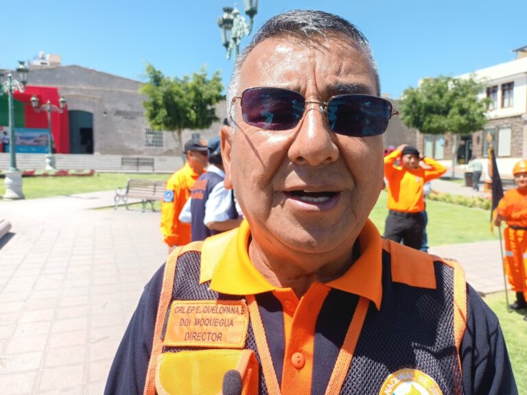 Todo listo para el tercer Simulacro Nacional Multipeligro 2024 en Moquegua