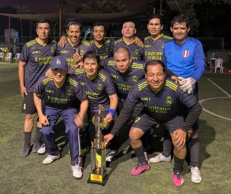 Equipo de Aduanas Mollendo ganó el Campeonato Nacional Fulbito Master 2024