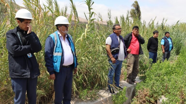 Inspeccionan lugar para proyecto de agua y desagüe en Chucarapi