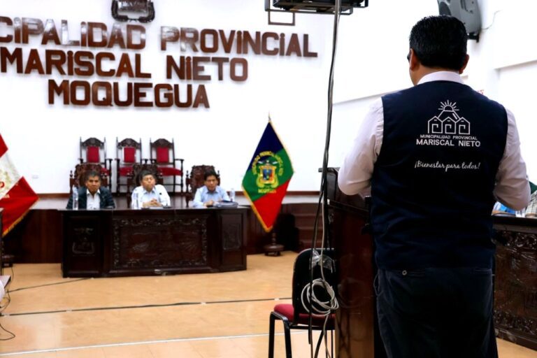 Alcalde y Junta de Usuarios impulsan mejoras en infraestructura hidráulica de Moquegua