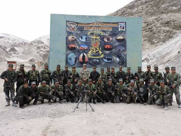 La Marina de Guerra del Perú realizará progresión de tiro en playa La Sorda