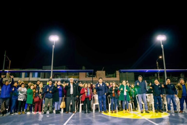 Municipalidad de Ilo entrega renovado parque y losa deportiva en Villa El Edén II Etapa