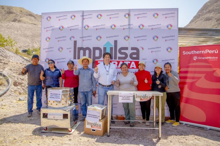 Southern Perú impulsa emprendimientos torateños con la entrega de capital semilla