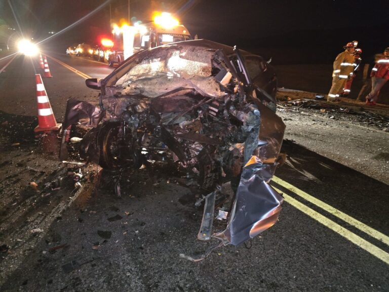 Cocachacra: violento choque frontal deja dos muertos en la Panamericana Sur