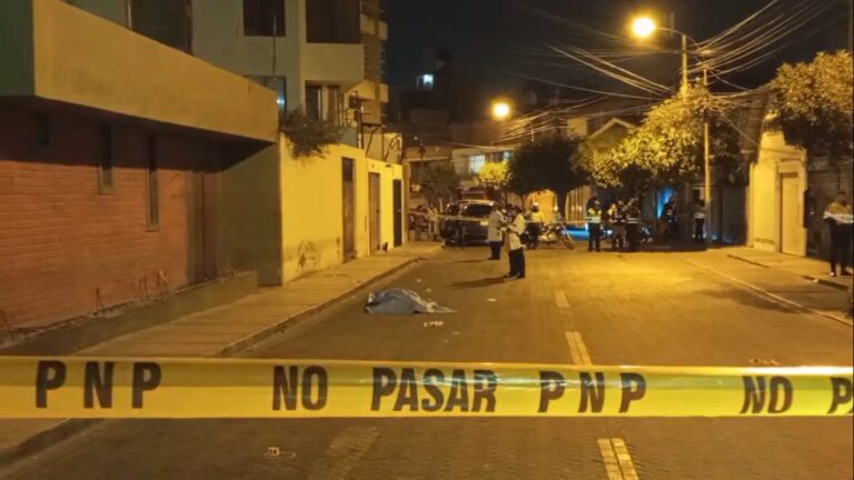 Inseguridad en Arequipa: asesinan de seis disparos a venezolano