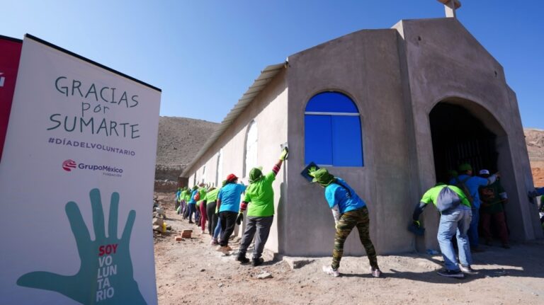 “Día del voluntariado” le cambió el rostro a local multiusos de Caraquén