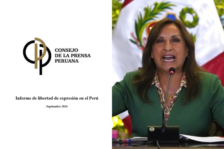 El Consejo de la Prensa Peruana presenta su informe de libertad de expresión de septiembre