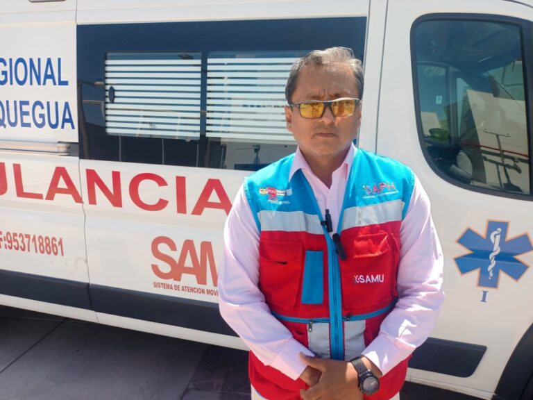 Realizan evaluación del SAMU en Mariscal Nieto e Ilo para mejorar la operatividad