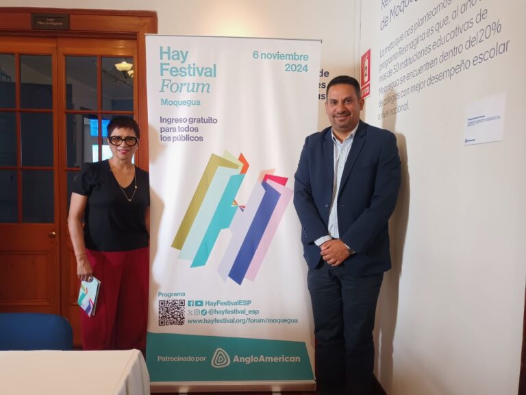 Sexta edición del Hay Festival Forum Moquegua se realizará el 6 de noviembre