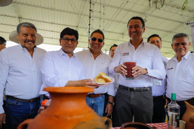 Ministro de agricultura y gobernador de Arequipa oficializaron Día Nacional del Adobo