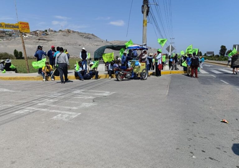 Segundo día de paro en el Valle de Tambo transcurrió sin mayores incidentes