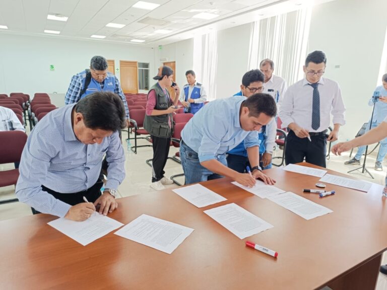 Mesa de trabajo que aborda la problemática de la PTAR Omo se reunió nuevamente