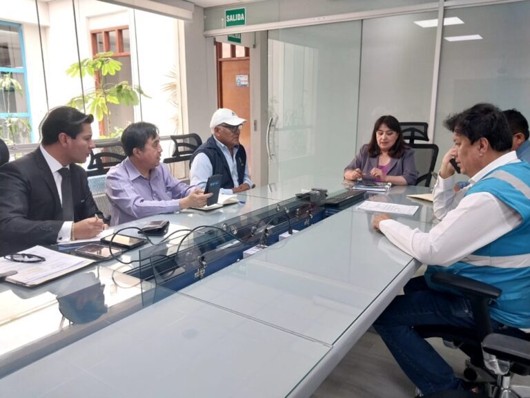 Avanza proyecto de mejora de agua y desagüe para Chucarapi y zonas aledañas