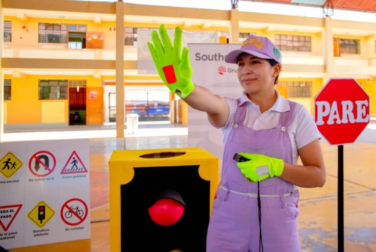 Southern Perú promueve la educación vial en Torata
